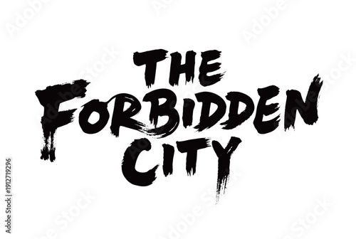 THE FORBIDDEN CITYHandwriting
