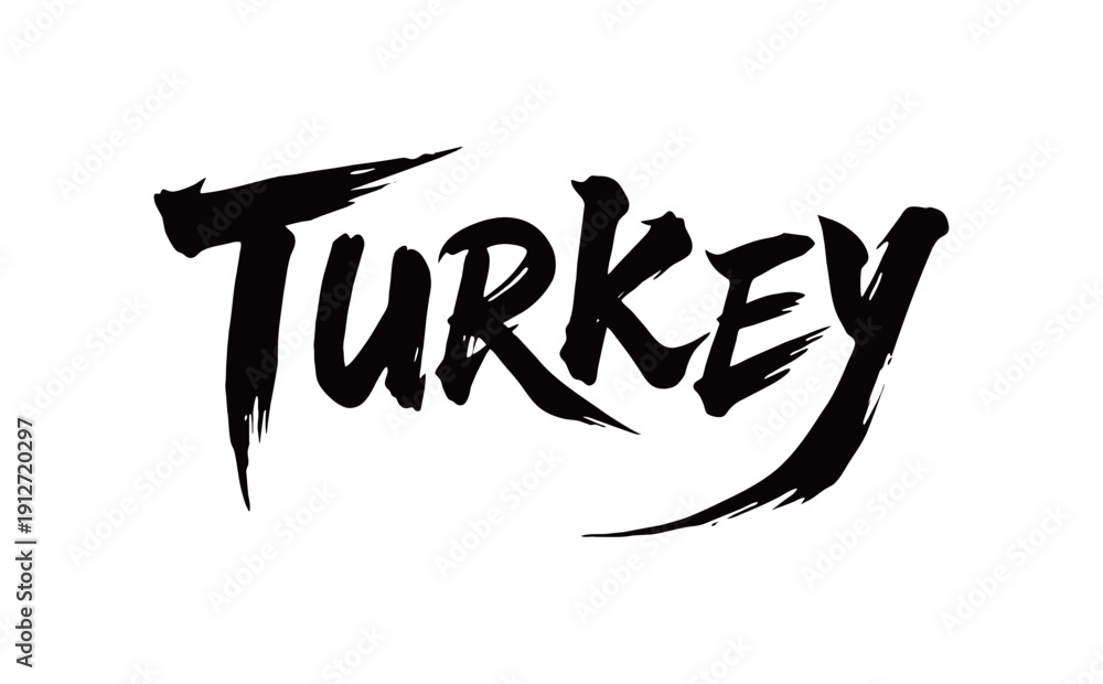 Obraz premium TURKEY Handwriting 