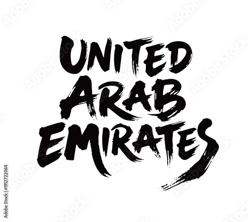 UNITED ARAB EMIRATESHandwriting

