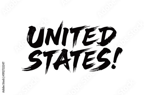 UNITED STATES! Handwriting
