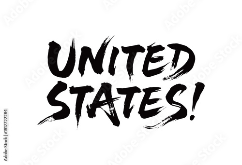 UNITED STATES! Handwriting
