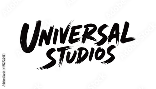 UNIVERSAL STUDIOS Handwriting
