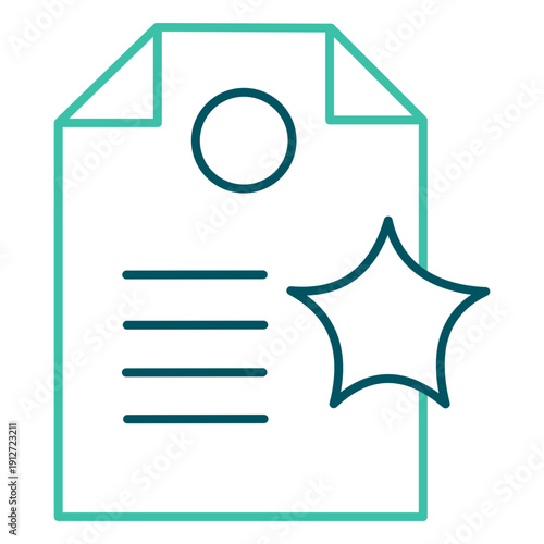 Price Tag Outline Voucher