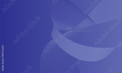 Fluid poster cover with modern ultraviolet color. Dark purple abstract geometrical template with blend shapes.