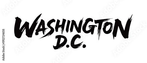 WASHINGTON D.C. Handwriting
