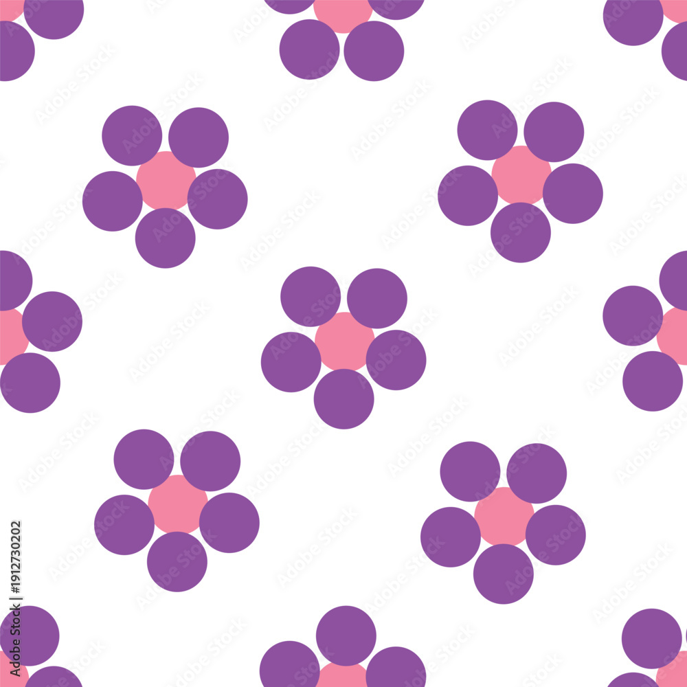 Fototapeta premium seamless pattern with circles
