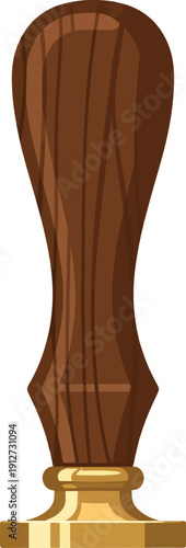 Elegant Wooden Wine Bottle with Gold Base Decorative Trophy Award Medal