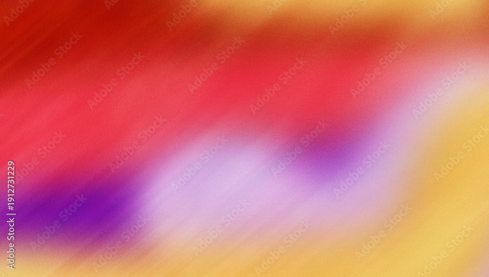 Obraz premium Abstract colorful background with vibrant hues of red, purple, and yellow, creating a dynamic visual flow, ideal for artistic projects and creative design applications