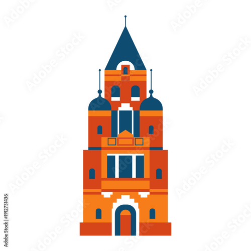 Zemun Gardos Tower in Belgrade Icon