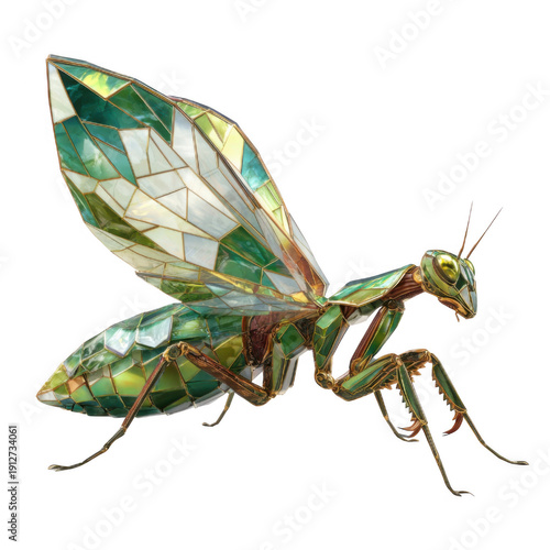 Crystal Winged Mantis Profile