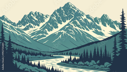 Kenai Mountains, Alaska