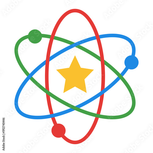 Core Values Flat Icon Vector for Business Ethics and Management, Corporate Governance Leadership and Company Values Symbol