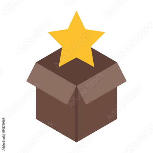 Benefit Flat Icon Vector for Business Ethics and Management, Corporate Governance Leadership and Company Values Symbol