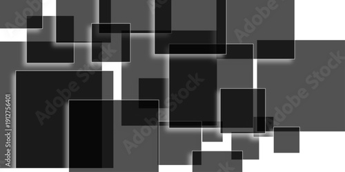 Minimal geometric gray light background Abstract gray monochrome vector. Abstract graphic Banner design. Blank college frame photo part or picture. Photo frame collage background picture. 
