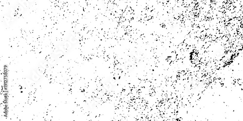 Distressed grain texture vector illustration dirt messy splash overlay and black and white Dust distress grungy effect paint. Vertical scratch rustic surface effect monochrome texture composed dust.