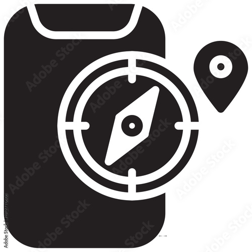 Navigation Glyph Icon
