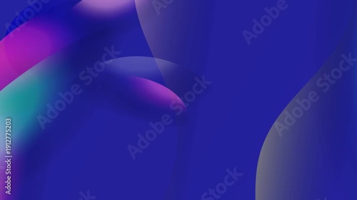 Abstract Blue Background Motion Graphics.