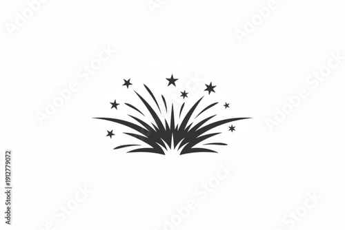 Fireworks and Starburst Design: A captivating fireworks and starburst design that adds a touch of enchantment and celebration to any project.