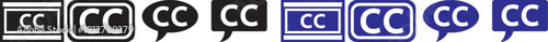 Closed caption icons. Subtitles and CC symbols. Universal Caption Symbols. accessibility, subtitles, communication symbols. Subtitles and CC symbols. Universal Caption Symbols. accessibility graphic