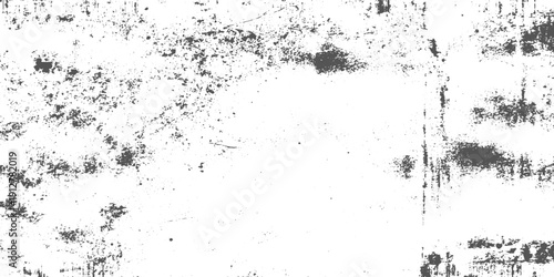 Abstract Grunge Distressed Texture with Rough Grey and White Patches, Weathered Gritty Background with Worn Artistic Feel.