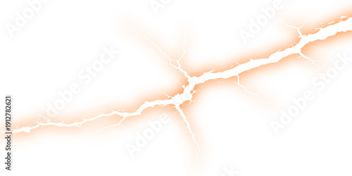 A sharp barbed wire fence with a rusty branch sits isolated against a white background featuring a hole in the wall under a blue winter sky