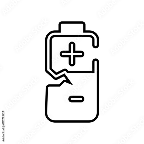 Leak battery icon