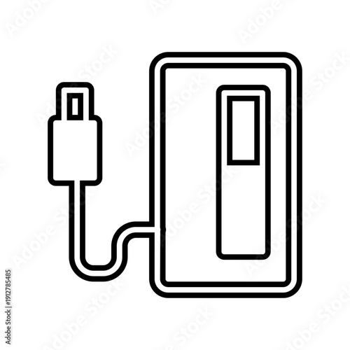 Power bank device icon