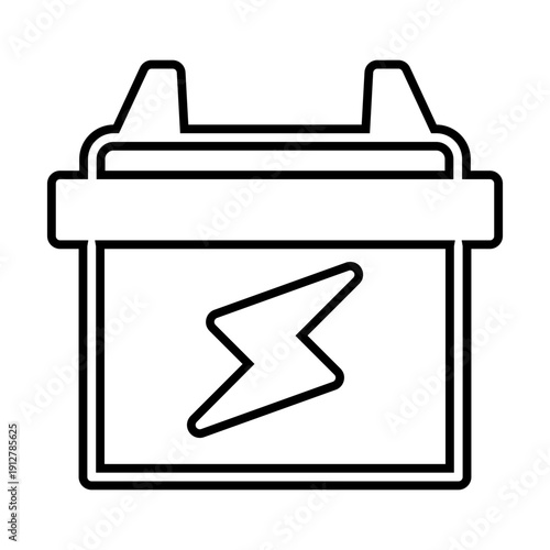 Accumulator battery icon