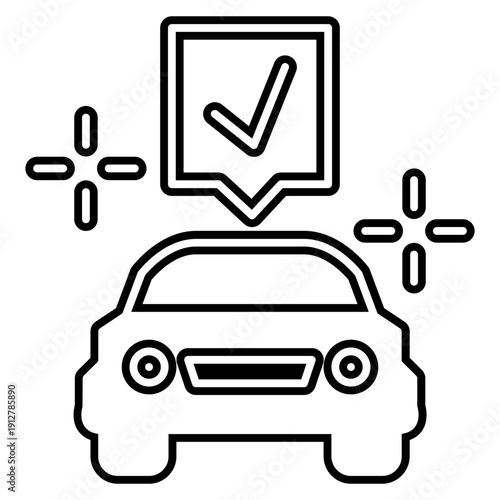 Car battery  icon