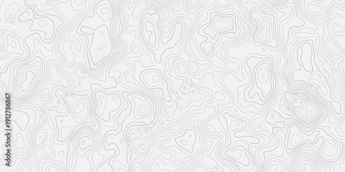 Nature Inspired Seamless Terrain Elevation Topographic Contour Pattern
Classic Monochrome Outdoor Style Geographic Map Background
