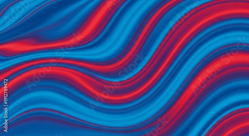 Abstract Red and Blue Wavy Background. Concept featuring abstract, red, blue, waves, flowing.