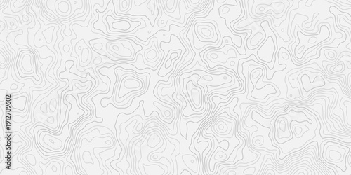 Hand Drawn Vintage Outdoor Adventure Style Topographic Terrain Contour Lines
Seamless Geographic Height Map Pattern with Transparent Background