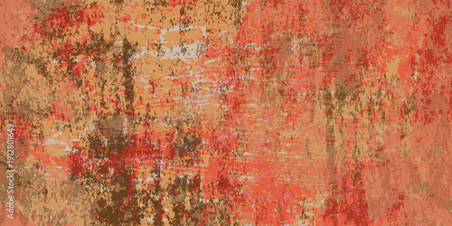 Solid red grunge texture with subtle variations and light distressed marks, offering a clean yet aged background. eps 10