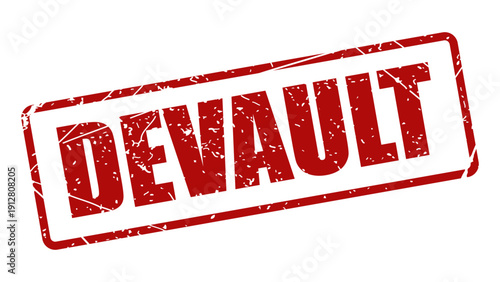 Devault stamp with grunge texture