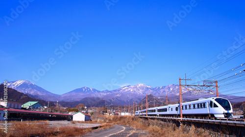 日光市　東武日光駅へ向かうスペーシアＸ