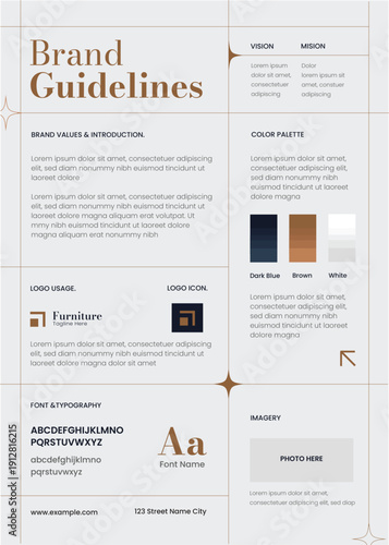 Brown And Black Brand Guidelines Furniture