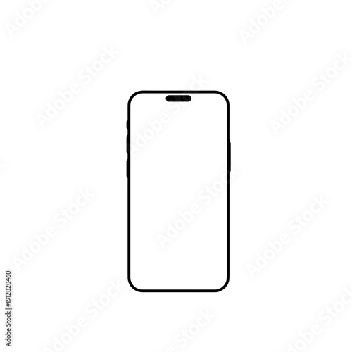 Modern Cutting-Edge Smartphone Vector Illustration