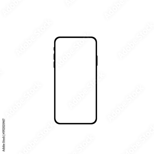 Advanced Modern Smartphone Vector Illustration