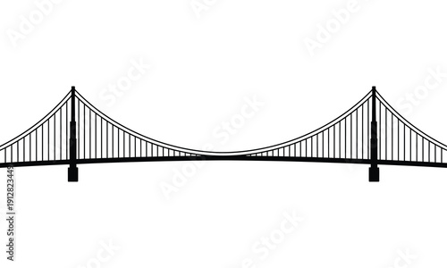 bridge vector illustration