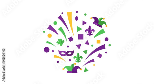 Bold, flat vector graphic of a whisk, a versatile symbol for cooking, baking, and culinary arts.