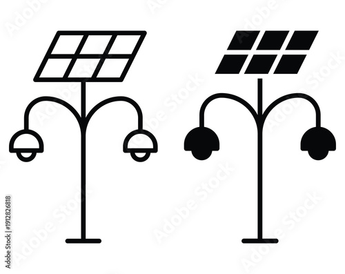 Stylish Solar Panel Design with Lamp Features for Modern Outdoor Spaces