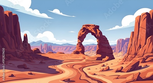Wallpaper Mural delicate arch national park utah landscape scenic view Torontodigital.ca