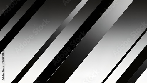 Abstract diagonal stripes in black and white