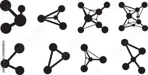 Molecular Structures and Chemical Bonds in Black and White
