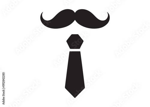 father's day logo silhouette vector, fatherhood silhouette vector illustration, father and son logo silhouette, gentleman logo silhouette, happy fathers day logo vector silhouette on white background 