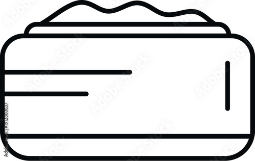 Cosmetic cream jar icon presenting skincare concept