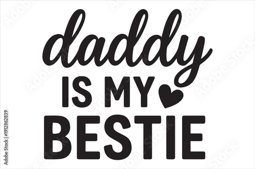 Basic RGBHeartfelt father child bond quote in modern typography