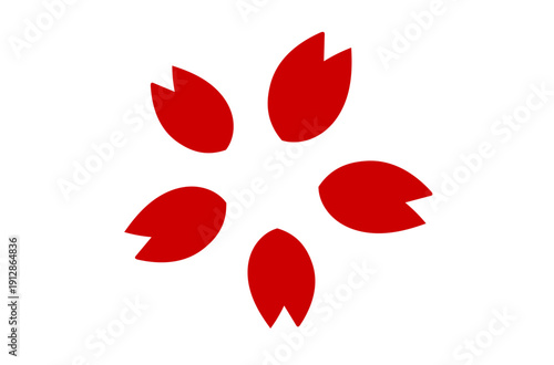 桜の花びらのアイコン