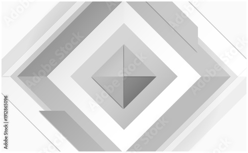幾何学模様　背景　グレー