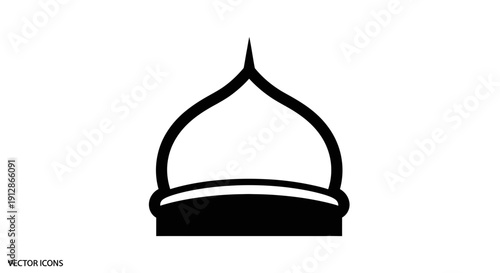 Φωτογραφία Islamic Dome Icon Symbol Vector